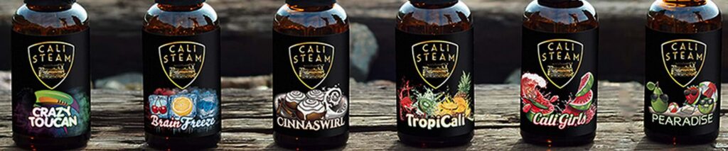 Cali Steam E liquid Review - Full Line