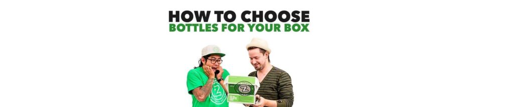 How to choose specific bottles for your ZampleBox