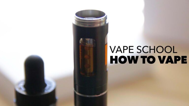Vape School: Vaping 101 - How to Vape
