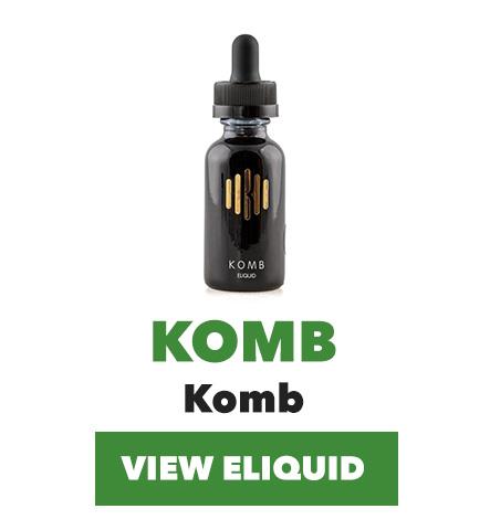 Komb e-liquid bottle