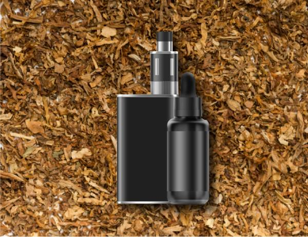 Nicotine in vape juice