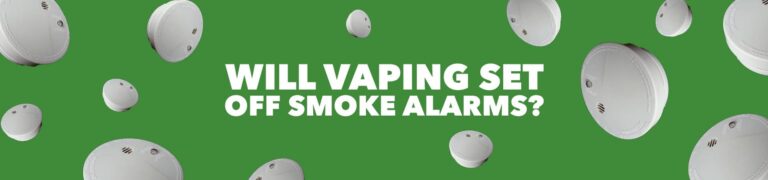 Will vaping set off smoke alarms?