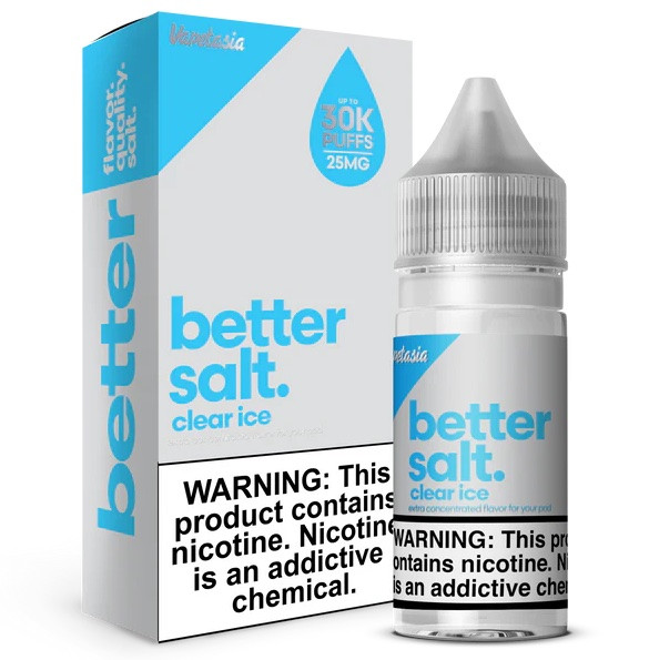 Better Salt - Clear Ice 30ml box and bottle
