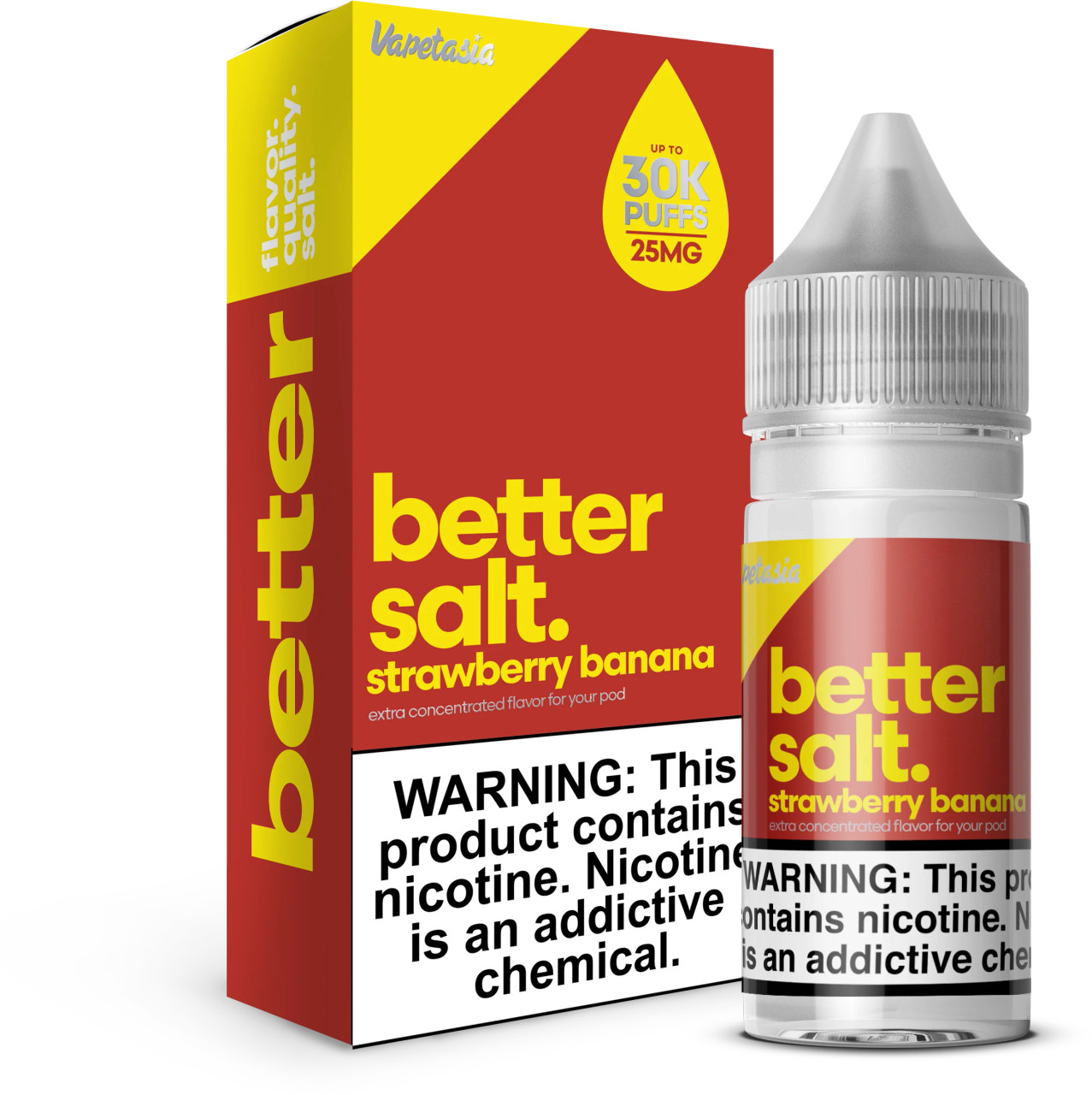 Better Salt - Strawberry Banana bottle and box