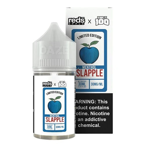 Reds x Keep It 100 Salt - Menthol Slapple Nic Salt