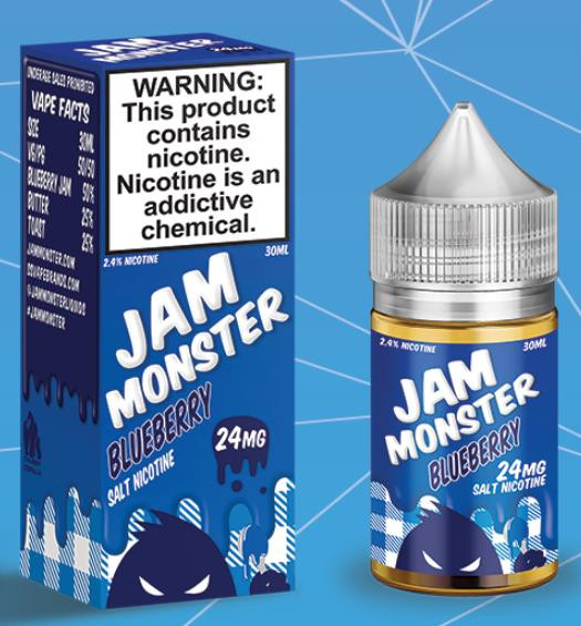 Jam Monster Blueberry Salt eliquid