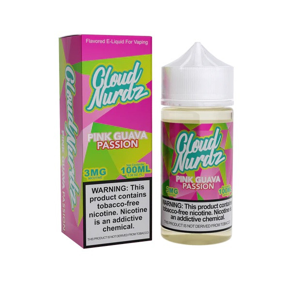 Cloud Nurdz Pink Guava 100ml Vape Juice