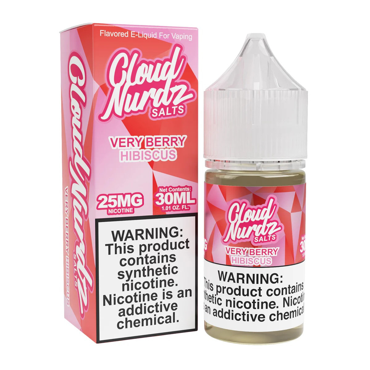 Cloud Nurdz Salts Very Berry Hibiscusu00a030ml Nic Salt