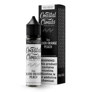 Coastal Clouds Iced Blood Orange Peach Vape Juice 60ml