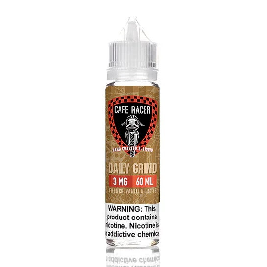 Cafu00e9 Racer Daily Grind is 60ml Vape Juice