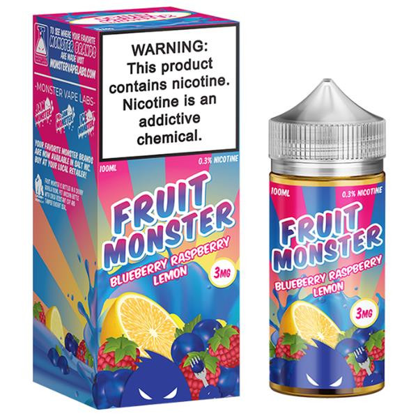 Fruit Monster Blueberry Raspberry Lemon 100ml Vape Juice