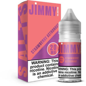 Jimmy the Juice Man Salt - Strawberry Astronaut bottle and box