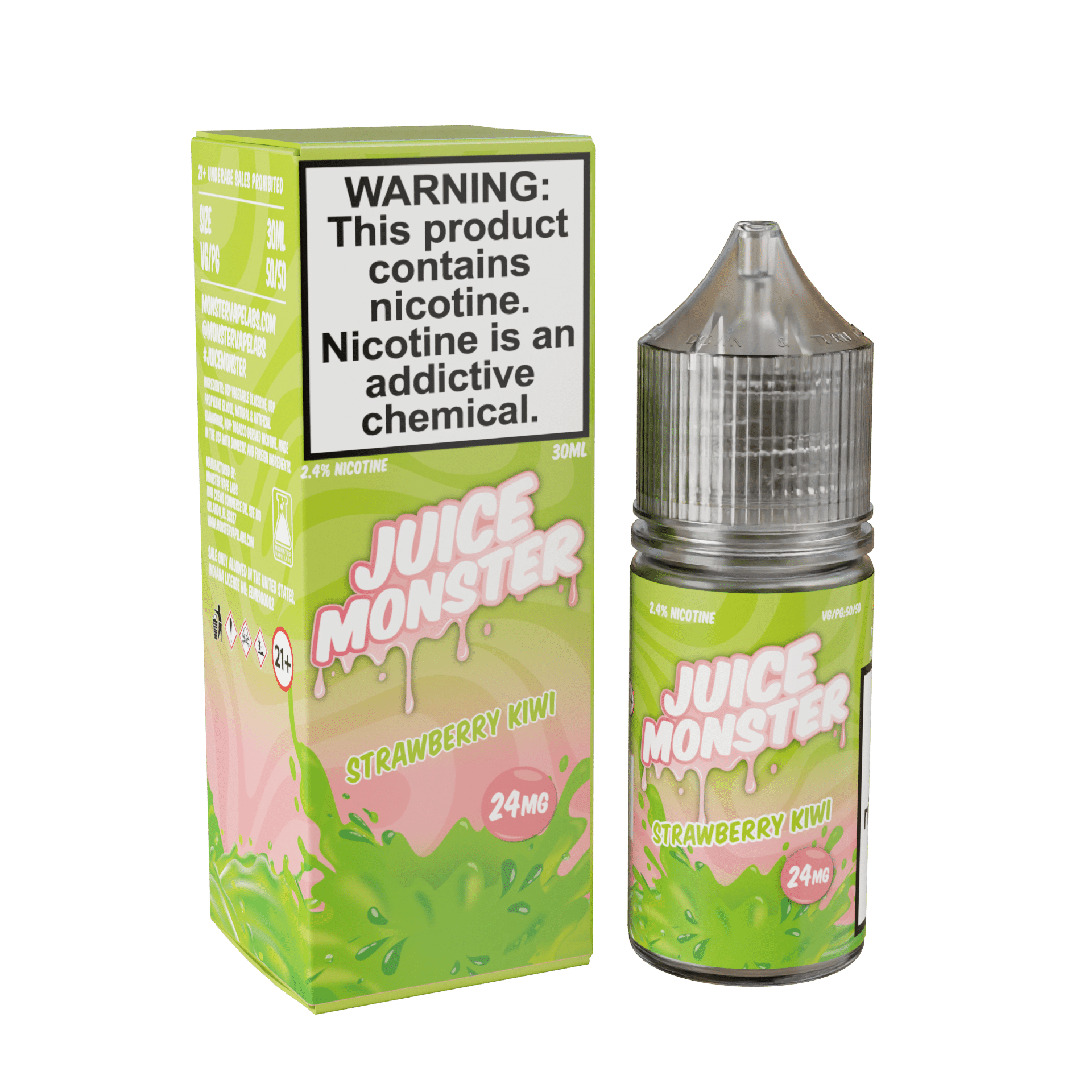 Juice Monster Salt Strawberry Kiwi 30ml Nic Salt