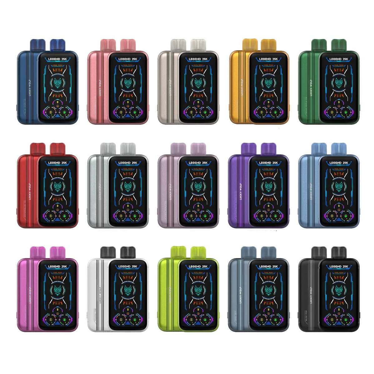 Lucky Wolf Legend 25k Disposable Vape Features