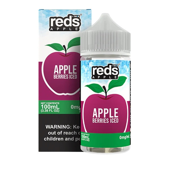 Reds Apple Berries Iced Vape Juice 100ml