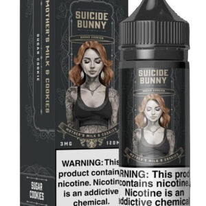 Suicide Bunny - Mother's Milk 120ml bottle and box