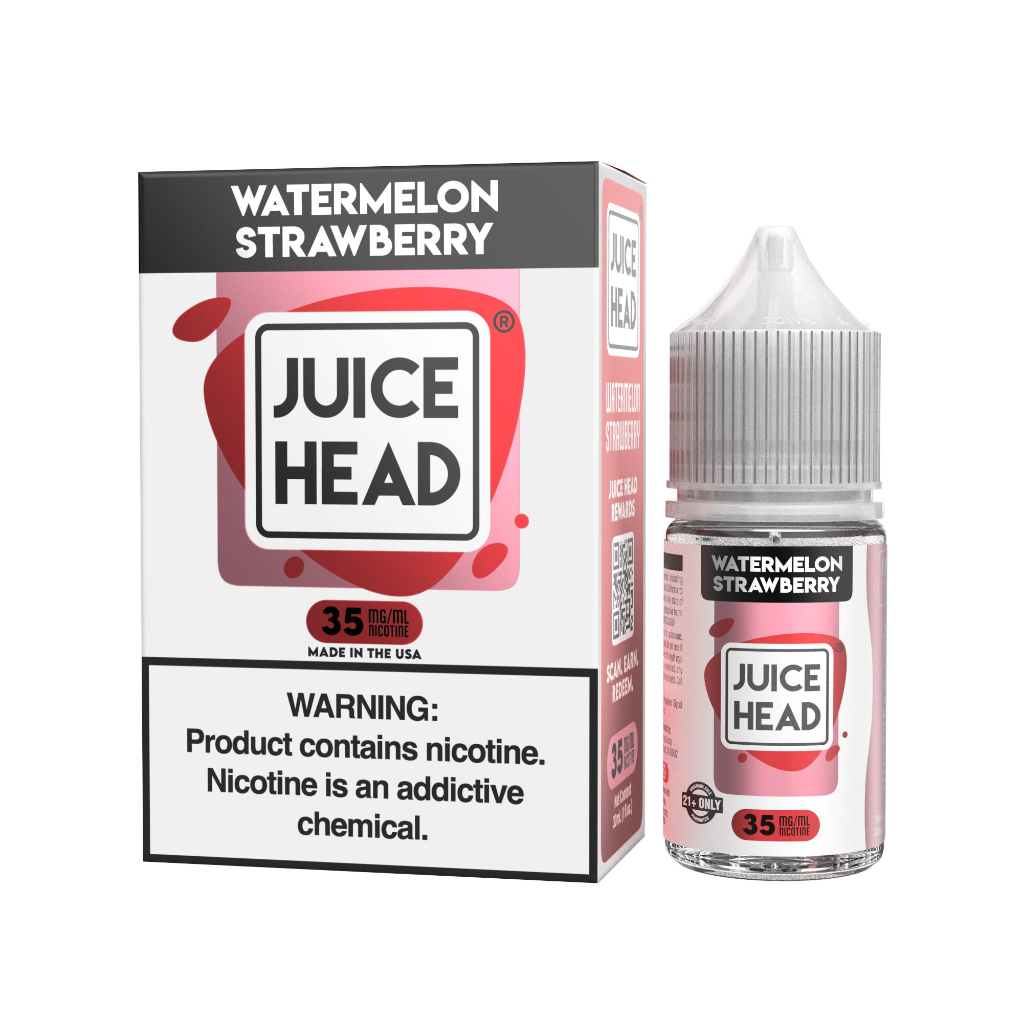 Juice Head Salt Watermelon Strawberry 30ml Nic Salt
