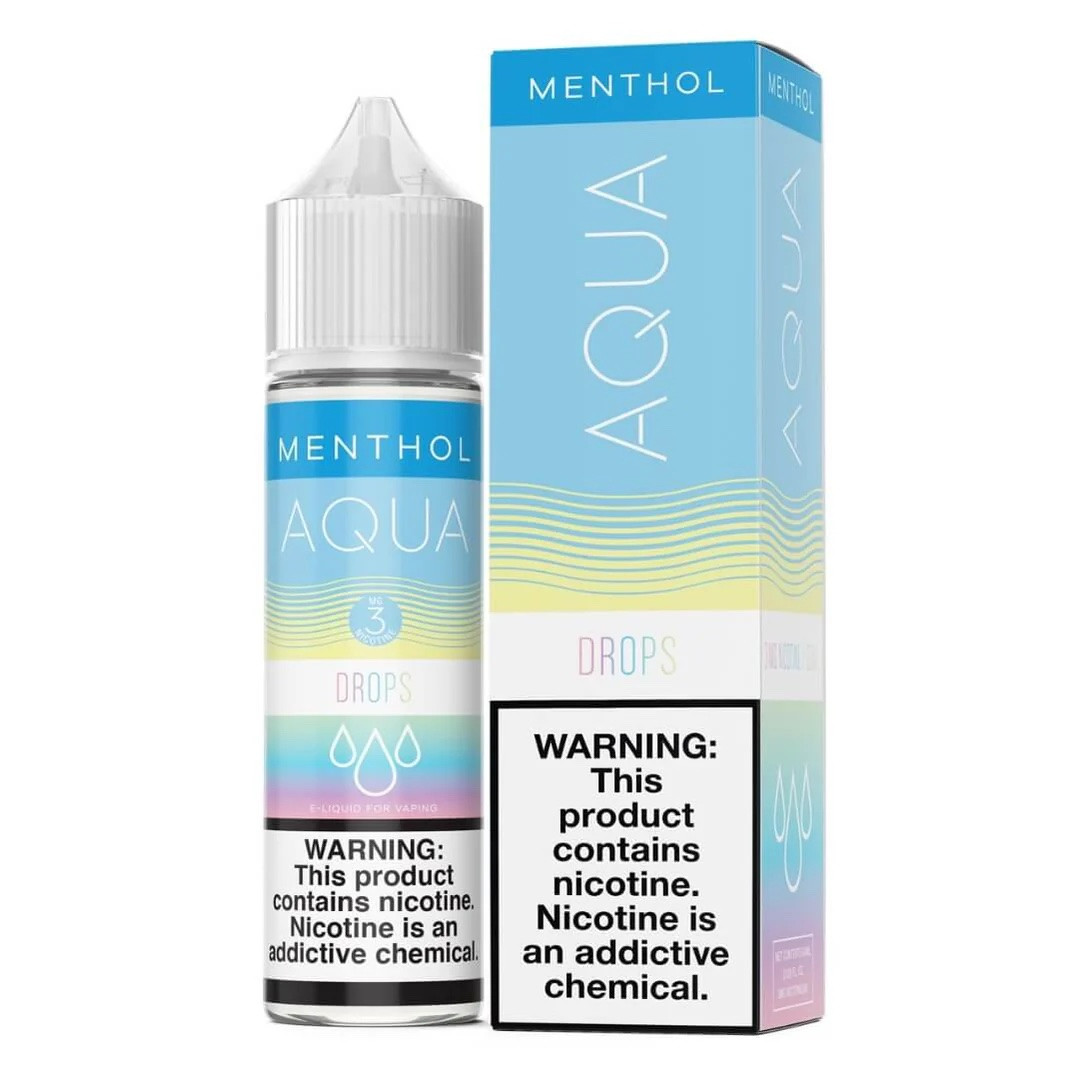Aqua Drops Menthol 60ml Vape Juice