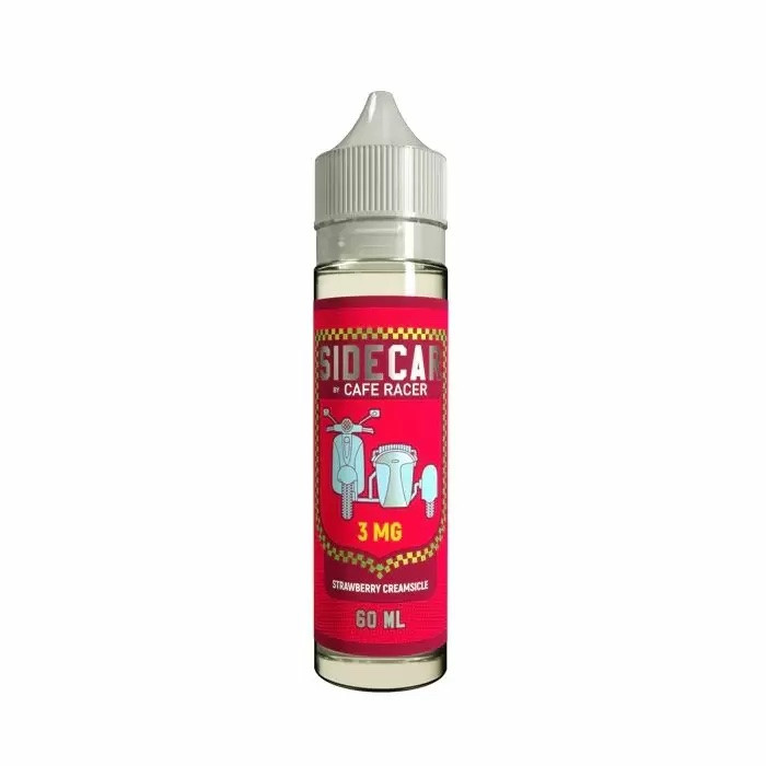 Cafu00e9 Racer Strawberry Creamsicle 120ml Vape Juice