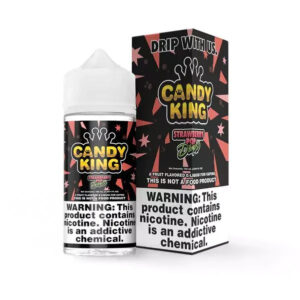 Candy King Strawberry Pop Drops - 100ml Vape Juice