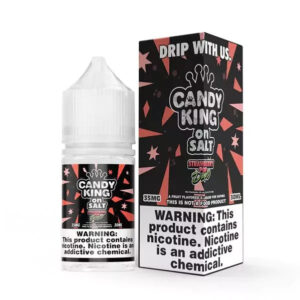 Candy King on Salt Strawberry Pop Drops - 30ml Nic Salt