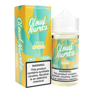 Cloud Nurdz Aloe Mango 100ml Vape Juice: