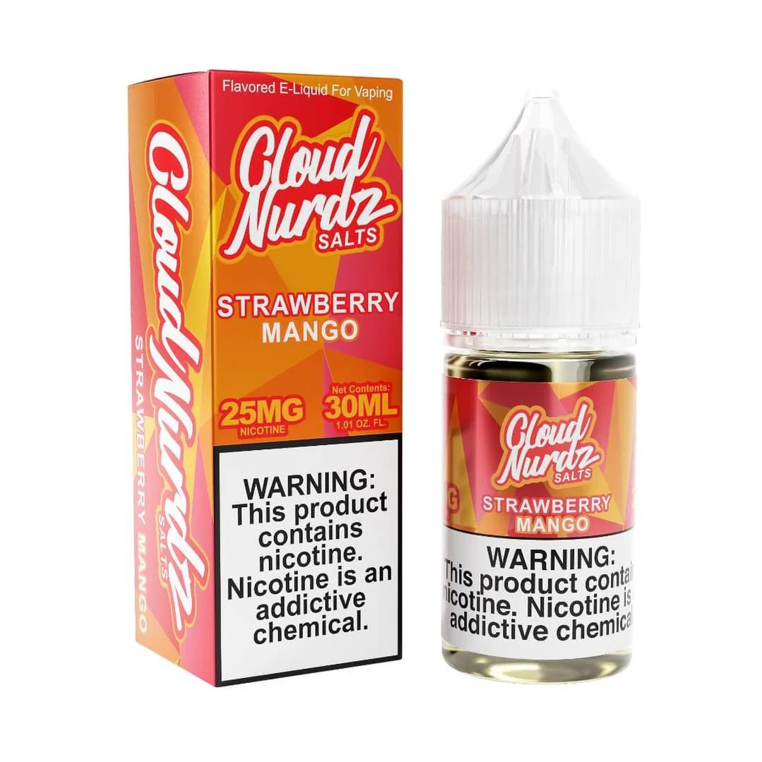 Cloud Nurdz Salts Strawberry Mango 30ml Nic Salt
