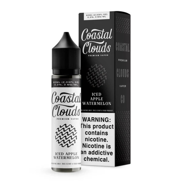 Coastal Clouds Iced Apple Watermelon Vape Juice 60ml