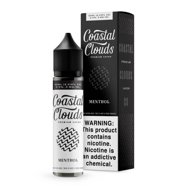 Coastal Clouds Menthol Vape Juice 60ml Details