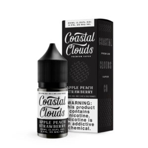 Coastal Clouds Salt Apple Peach Strawberry 30ml