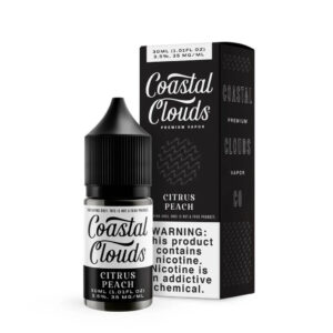 Coastal Clouds Salt Citrus Peach Nic Salt 30ml