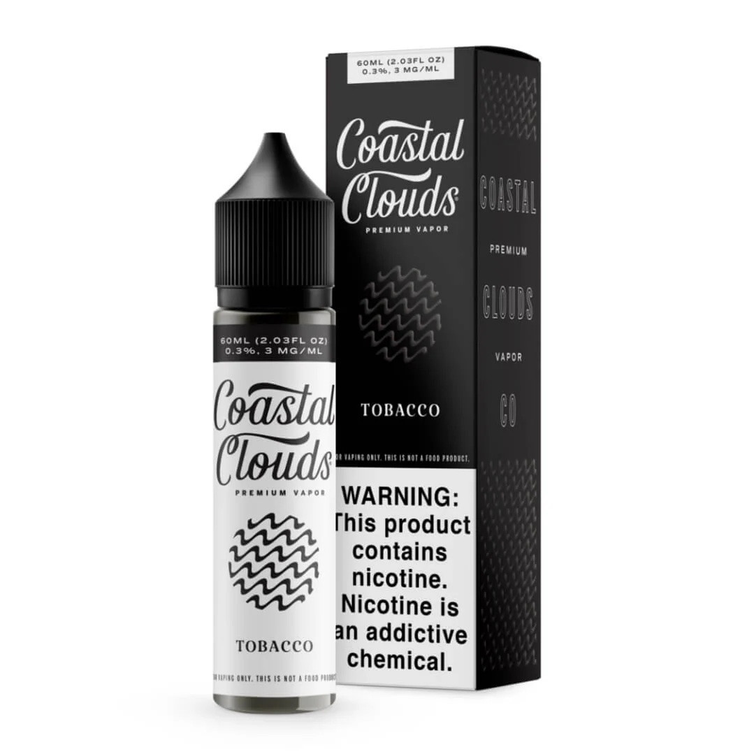 Coastal Clouds Tobacco Vape Juice 60ml