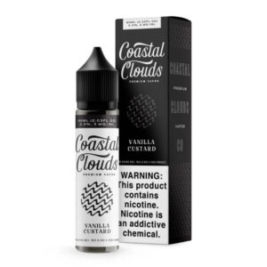 Coastal Clouds Vanilla Custard Vape Juice 60ml