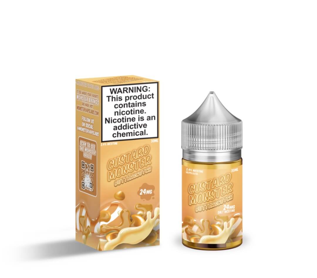 Custard Monster Salt Butterscotch 30ml Nic Salt