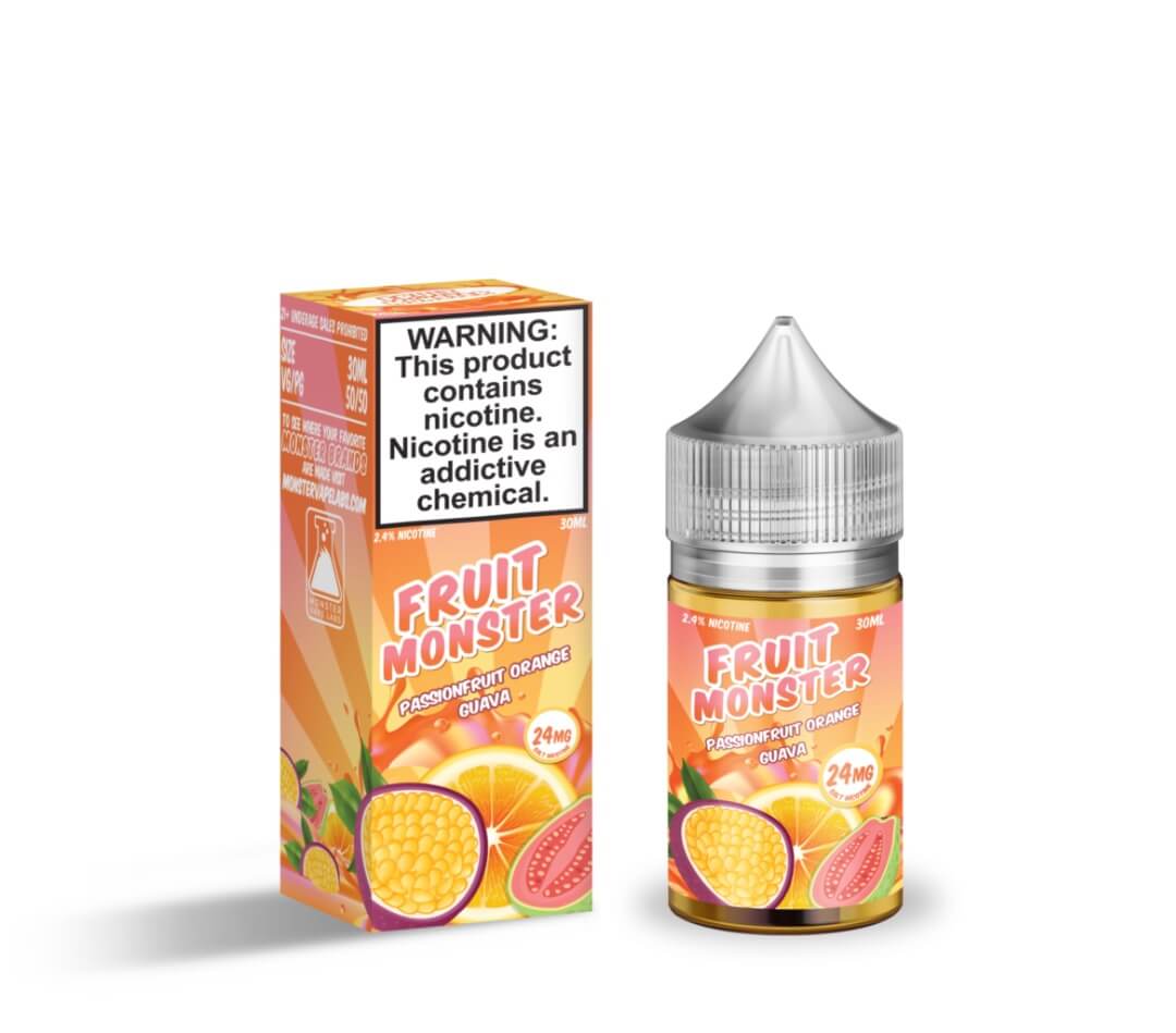 Fruit Monster Salt Passionfruit Orange Guava 30ml Nic Salt