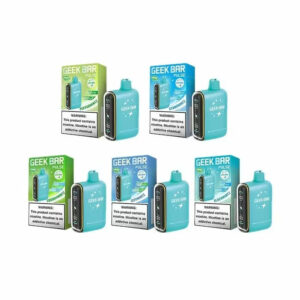 Geek Bar Pulse 15K Mintz Edition Disposable Vape u2013 Front View - assortment