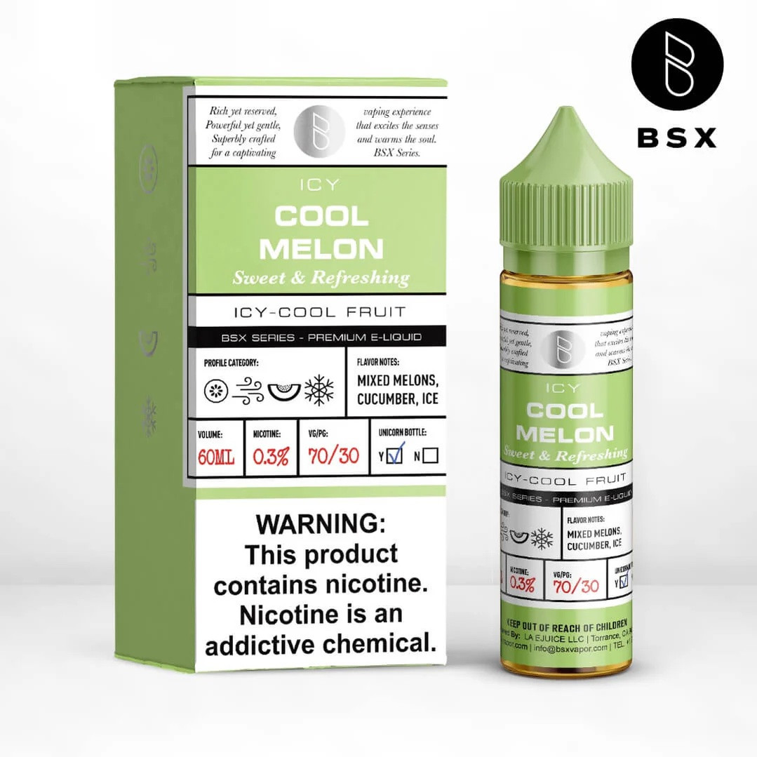 Glas BSX Cool Melon 60ml Vape Juice