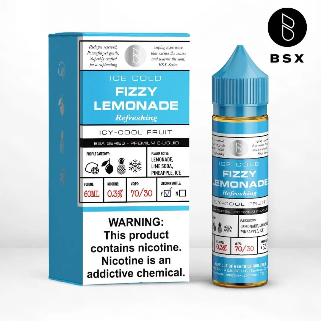Glas BSX Fizzy Lemonade 60ml Vape Juice