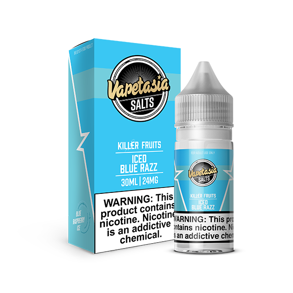 Vapetasia Killer Fruits Salt Iced Blue Razz 30ml Nic Salt