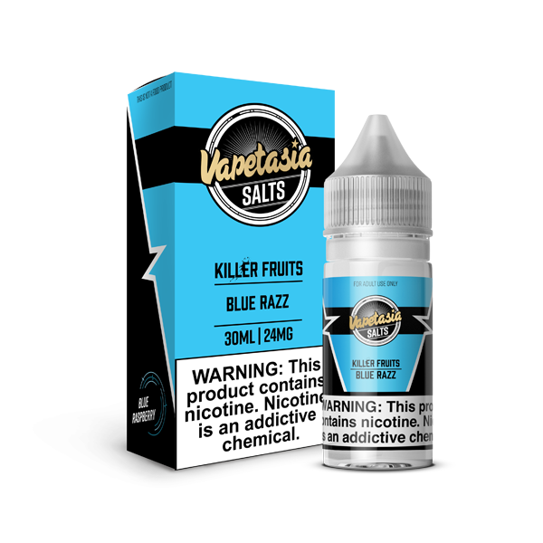 Vapetasia Killer Fruits Salt Blue Razz 30ml Nic Salt