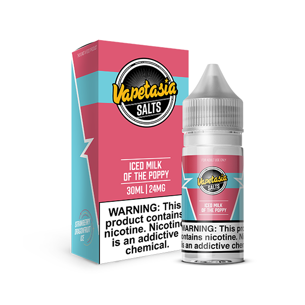 Vapetasia Salt Iced Milk of the Poppy 30ml Nic Salt