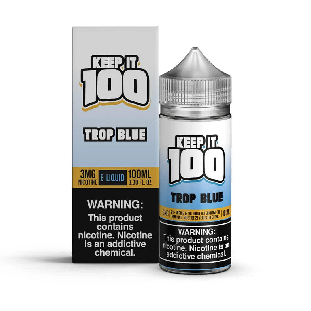 Keep It 100 Trop Blue 100ml Vape Juice
