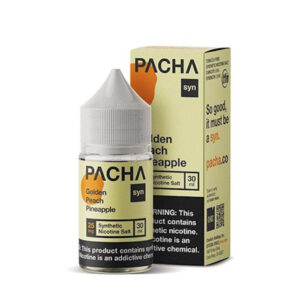 Pacha Salt Golden Peach Pineapple 30ml Nic Salt