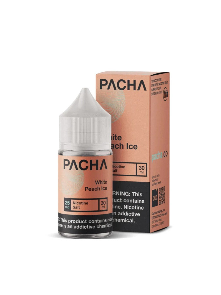 Pacha Salt White Peach Ice 30ml Nic Salt