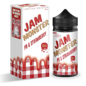 Jam Monster PB and Strawberry 100ml