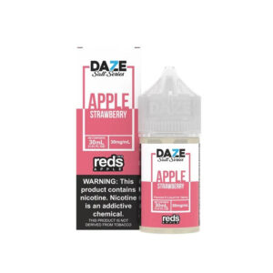 7 Daze Reds Salt Series - Apple Strawberry - 30ml Nic Salt