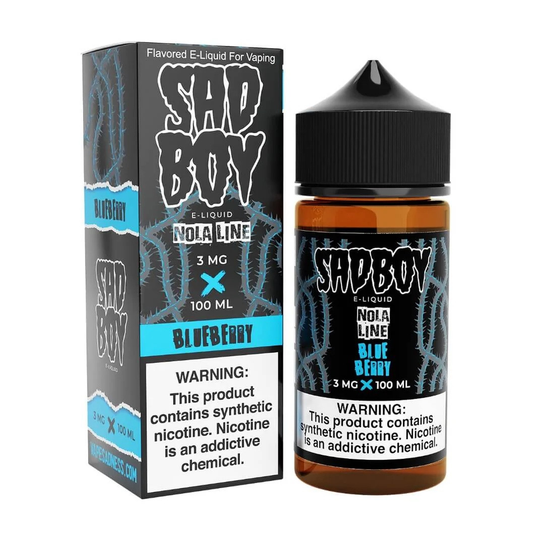 Sadboy Nola Line Blueberry 100ml Vape Juice