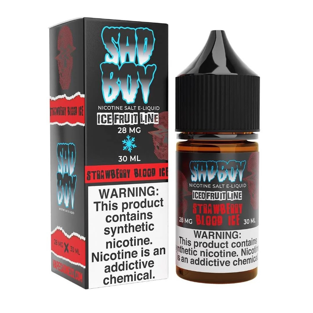 Sadboy Salt Strawberry Blood Ice 30ml Nic Salt