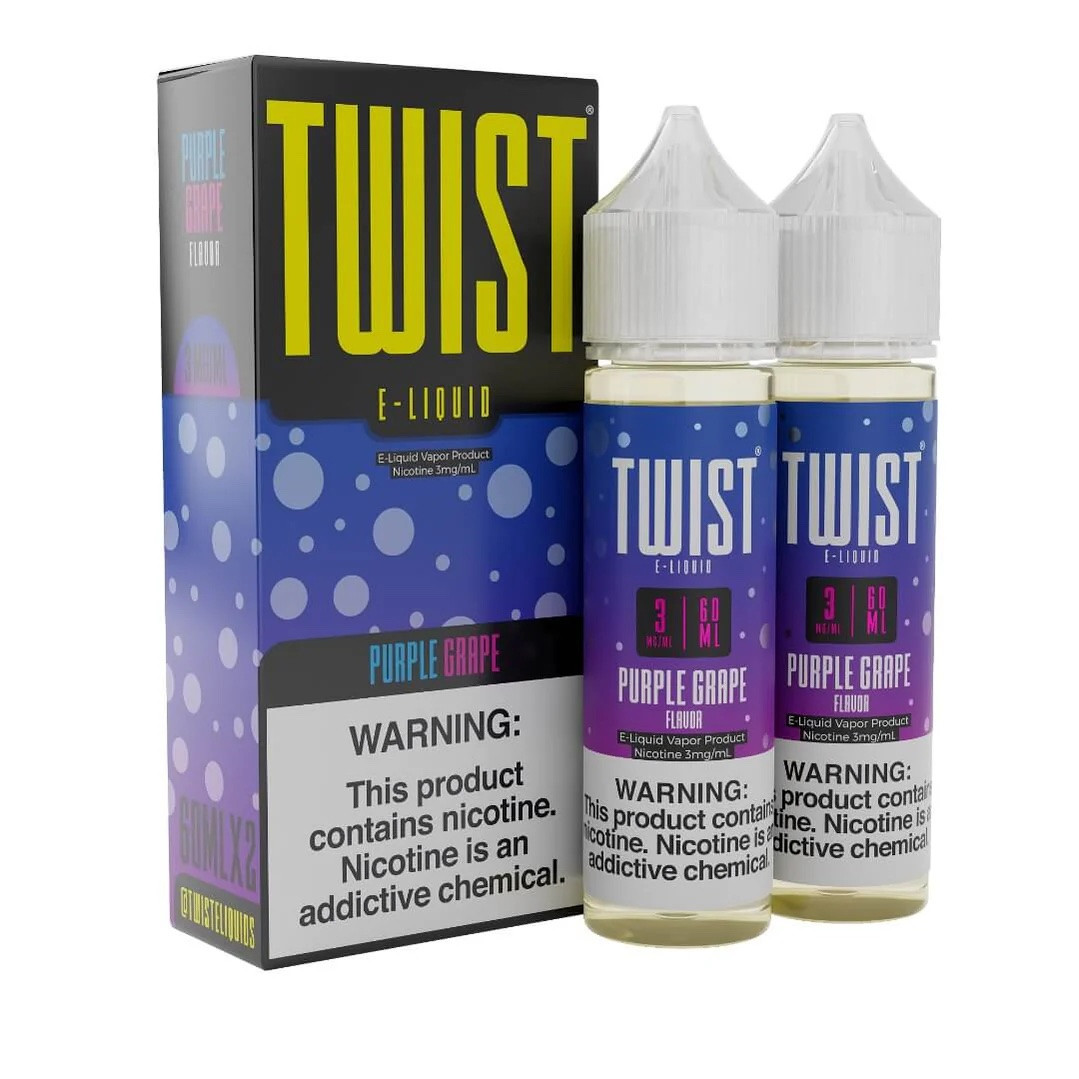 Twist e-Liquids Purple Grape 120ml Vape Juice