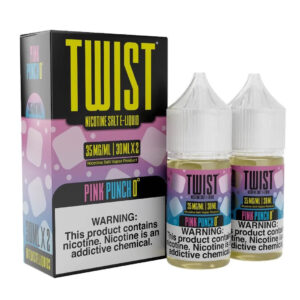 Twist e-Liquids Salt Pink Punch Zero - 60ml Nic Salt